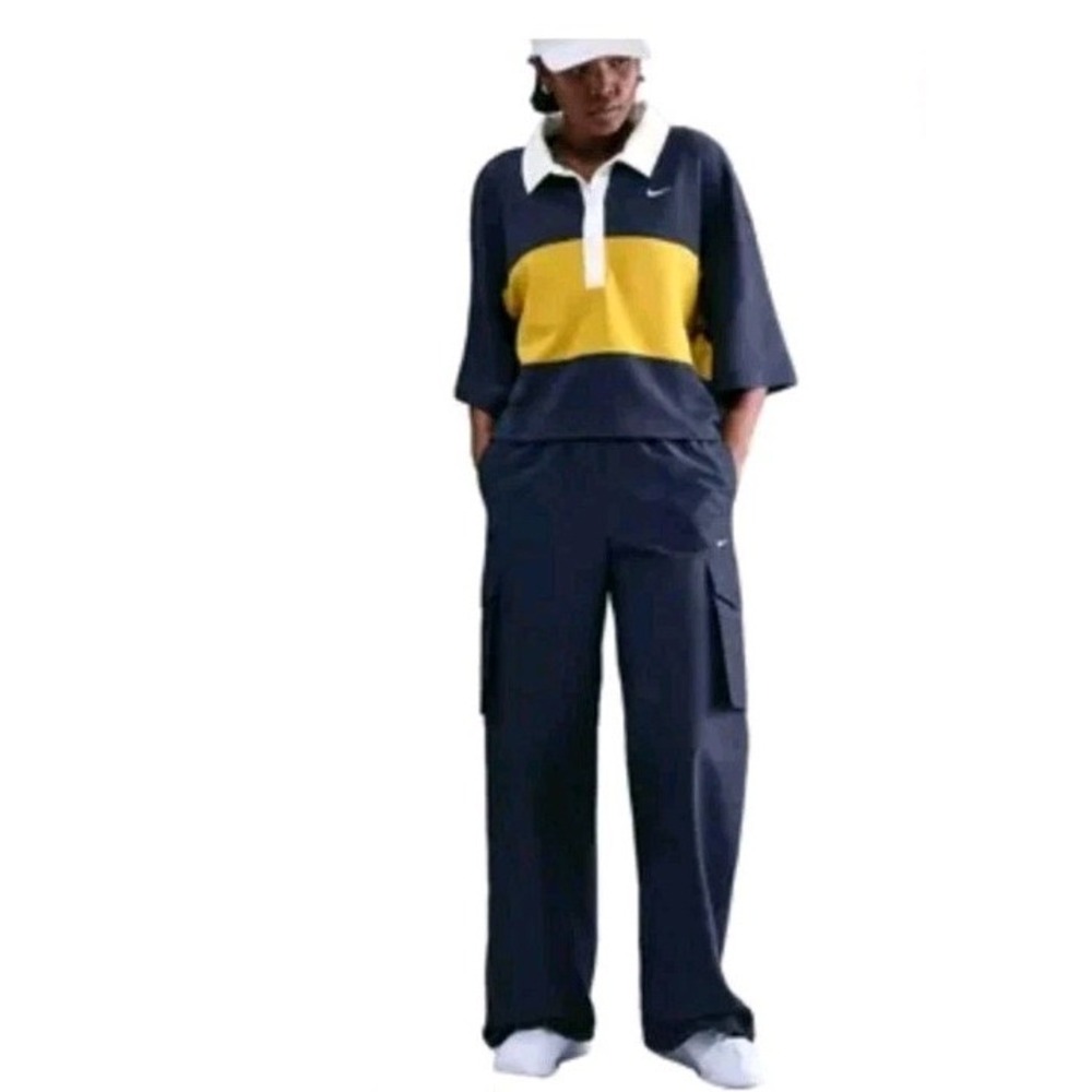 Nike Womens Sportswear Everything Wovens Cargo Pants Navy HV1966-410 Medium NWT
